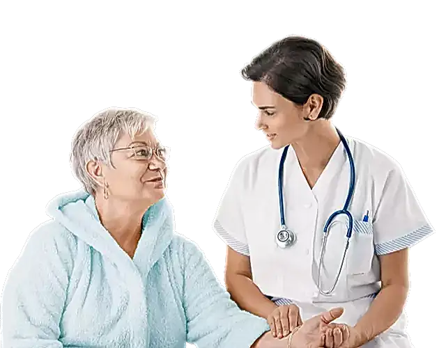 врач с пациентом